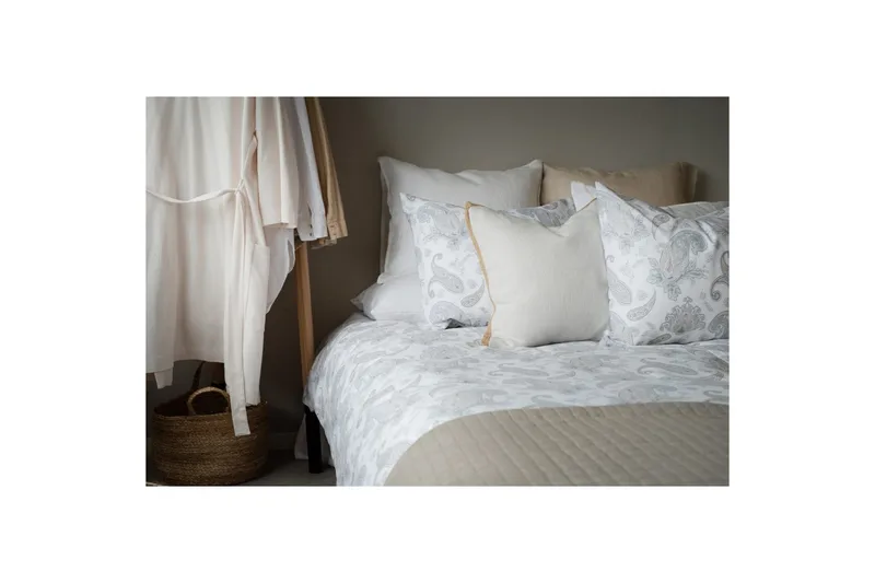 Pussilakanasetti Yhden hengen sänky 2-Osainen Tilly - Harmaa - Kodintekstiilit & matot - Vuodevaatteet - Pussilakanasetti
 - Pussilakanasetti yhden hengen sänkyyn