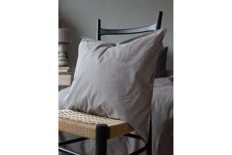 Pussilakanasetti Yhden hengen sänky 2-osainen Pesty - Ruskea - Kodintekstiilit & matot - Vuodevaatteet - Pussilakanasetti
 - Pussilakanasetti yhden hengen sänkyyn