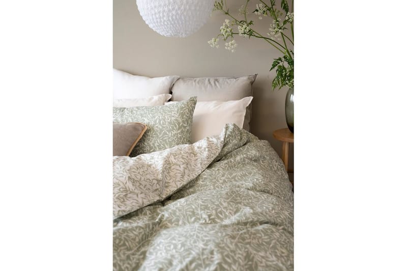 Pussilakanasetti Yhden hengen sänky 2-osainen Puutarha - Vihreä - Kodintekstiilit & matot - Vuodevaatteet - Pussilakanasetti - Pussilakanasetti yhden hengen sänkyyn