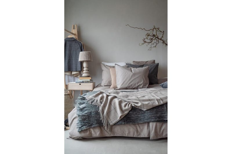 Pussilakanasetti Yhden hengen sänky 2-osainen Pesty - Ruskea - Kodintekstiilit & matot - Vuodevaatteet - Pussilakanasetti - Pussilakanasetti yhden hengen sänkyyn