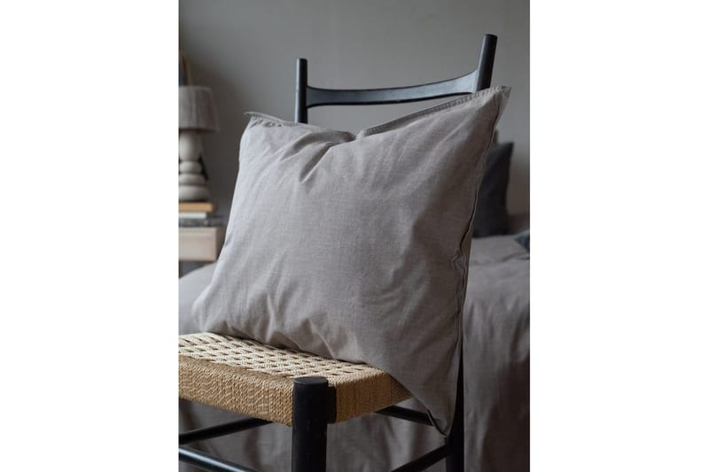 Pussilakanasetti Yhden hengen sänky 2-osainen Pesty - Ruskea - Kodintekstiilit & matot - Vuodevaatteet - Pussilakanasetti - Pussilakanasetti yhden hengen sänkyyn