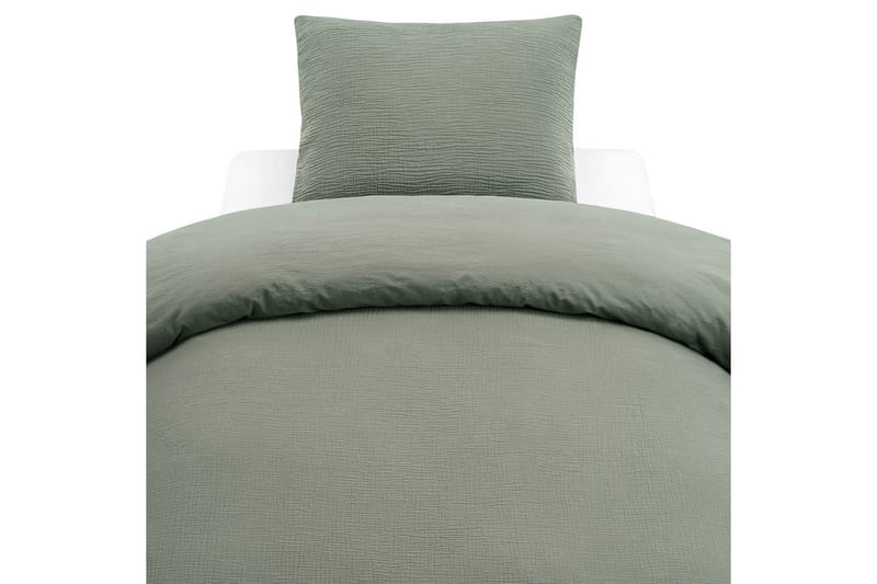 Pussilakanasetti Parisänky Kolmiosainen Rolling - Vihreä - Kodintekstiilit & matot - Vuodevaatteet - Pussilakanasetti
 - Pussilakanasetti yhden hengen sänkyyn