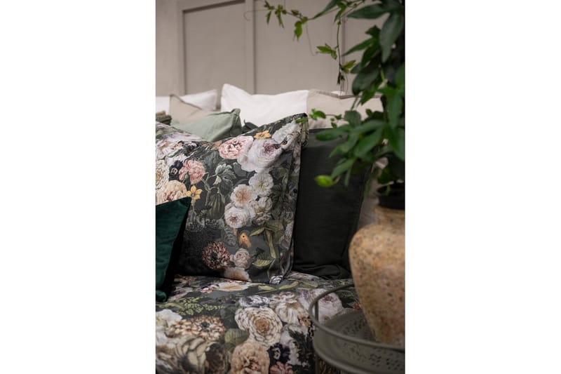 Pussilakanasetti Parisänky 3-osainen Abigail Vihreä - Borganäs - Kodintekstiilit & matot - Vuodevaatteet - Pussilakanasetti
 - Pussilakanasetti yhden hengen sänkyyn