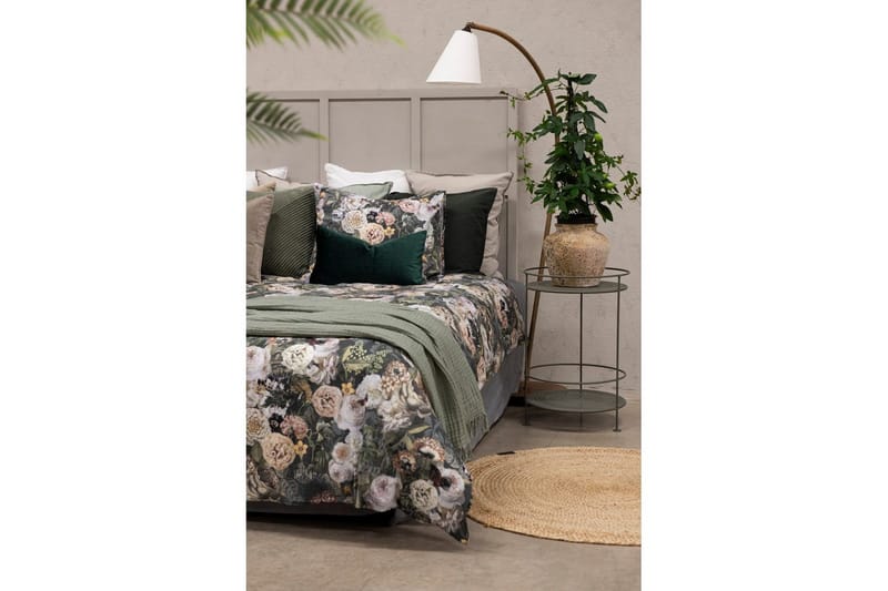Pussilakanasetti Parisänky 3-osainen Abigail Vihreä - Borganäs of Sweden - Kodintekstiilit & matot - Vuodevaatteet - Pussilakanasetti
 - Pussilakanasetti yhden hengen sänkyyn