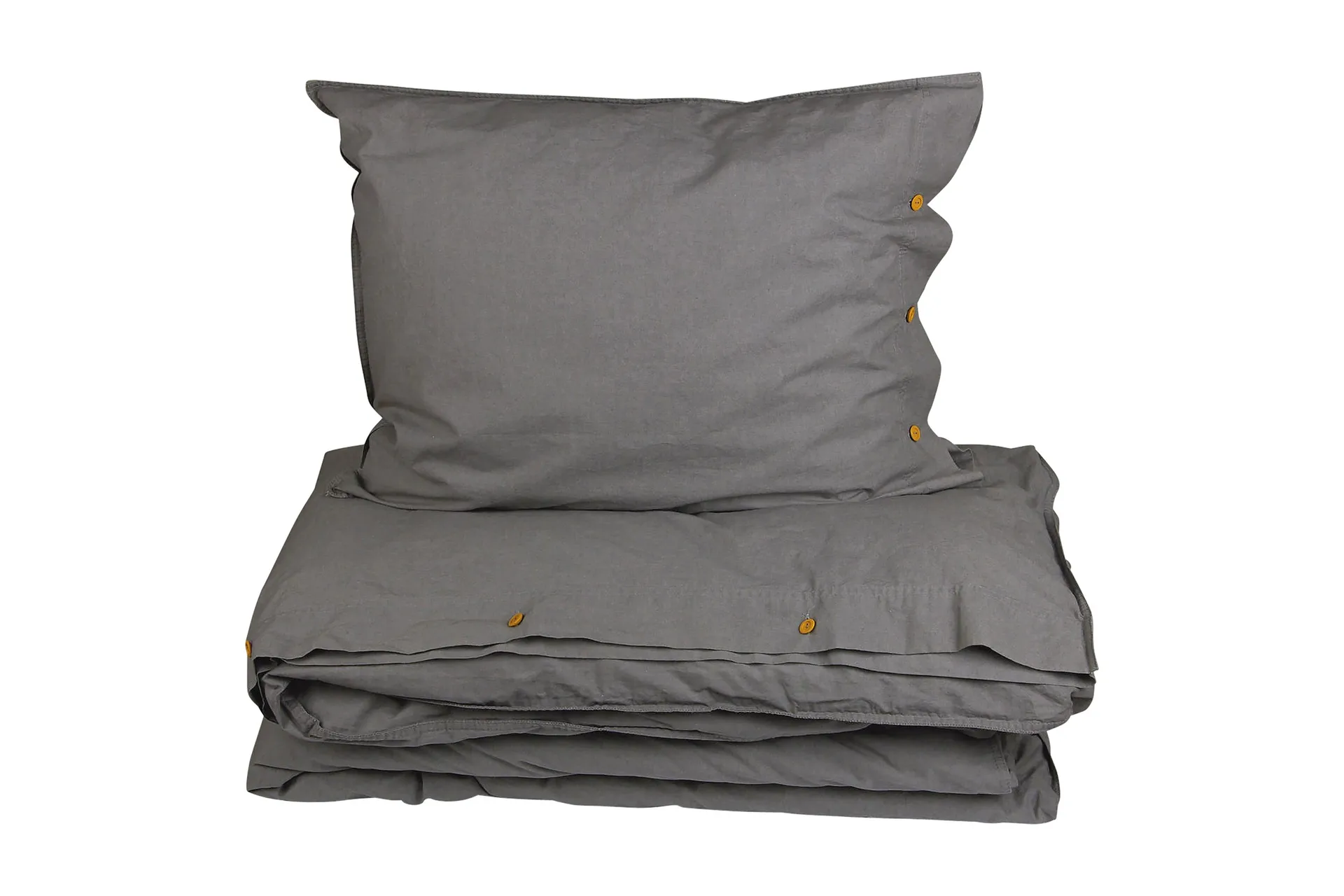 Pussilakanasetti Hygge 150x210 cm Harmaa - Fondaco