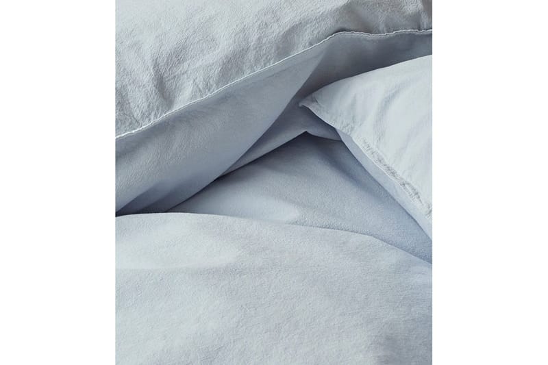 Pussilakanasetti Parisänky Kolmiosainen Humble - Sininen - Kodintekstiilit & matot - Vuodevaatteet - Pussilakanasetti - Pussilakanasetti parisänkyyn