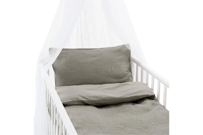 Pussilakanasetti Pinnasänkyyn 2-osainen Rolling - Harmaa - Kodintekstiilit & matot - Vuodevaatteet - Pussilakanasetti
 - Pussilakanasetti parisänkyyn