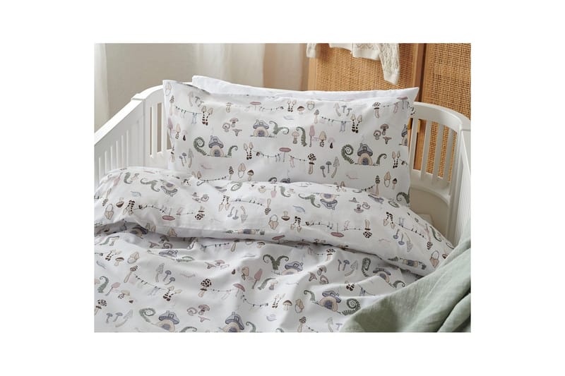 Pussilakanasetti Pinnasänkyyn 2-Osainen Fingal Pastelli - Kodintekstiilit & matot - Vuodevaatteet - Peitto
 - Tuplapeitto