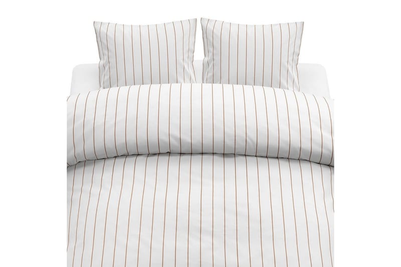 Pussilakanasetti Parisänky Kolmiosainen Saga - Oranssi - Kodintekstiilit & matot - Vuodevaatteet - Pussilakanasetti
 - Pussilakanasetti parisänkyyn