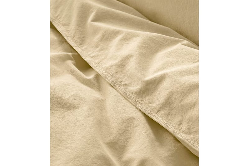 Pussilakanasetti Pinnasänkyyn 2-osainen Nöyrä - Keltainen - Kodintekstiilit & matot - Vuodevaatteet - Pussilakanasetti - Pussilakanasetti parisänkyyn