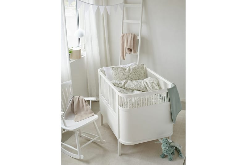 Pussilakanasetti Pinnasänkyyn 2-osainen Hedda - Vihreä - Kodintekstiilit & matot - Vuodevaatteet - Pussilakanasetti - Pussilakanasetti parisänkyyn