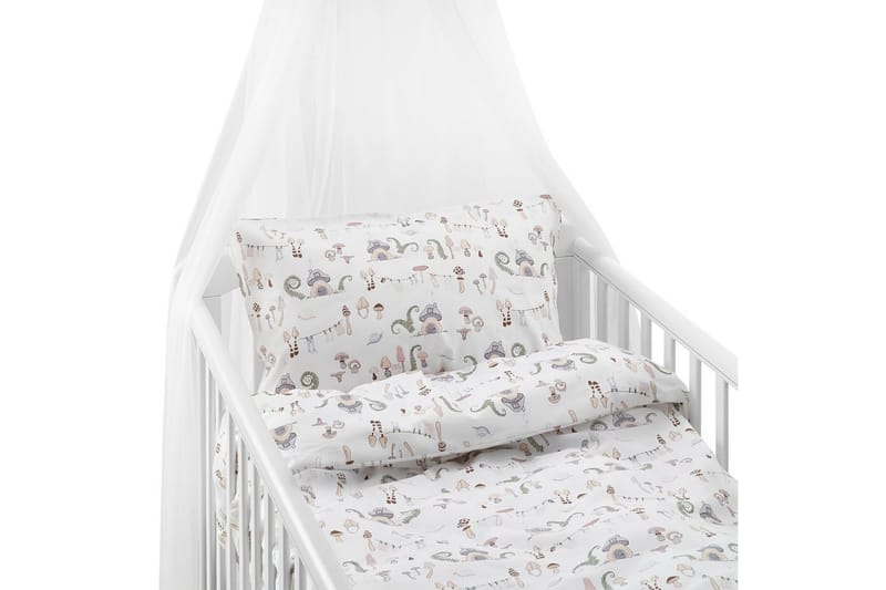 Pussilakanasetti Pinnasänkyyn 2-Osainen Fingal Pastelli, undefined