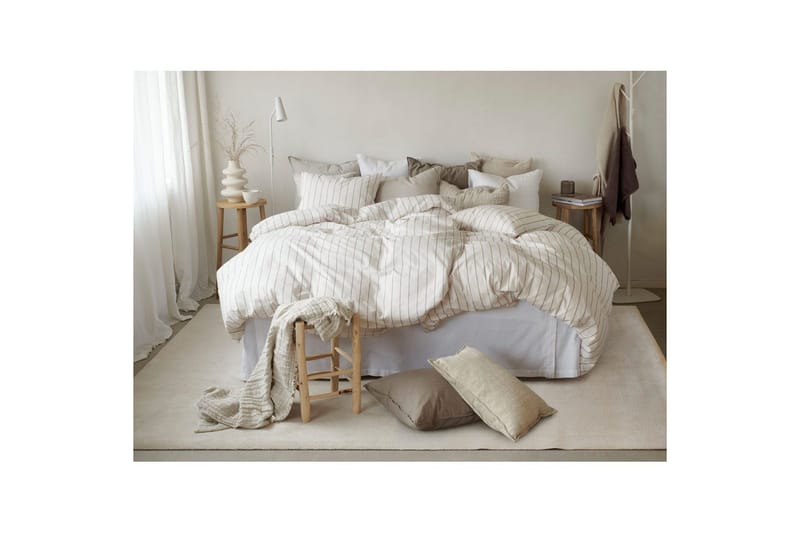 Pussilakanasetti Parisänky Kolmiosainen Saga - Liina - Kodintekstiilit & matot - Vuodevaatteet - Pussilakanasetti - Pussilakanasetti parisänkyyn