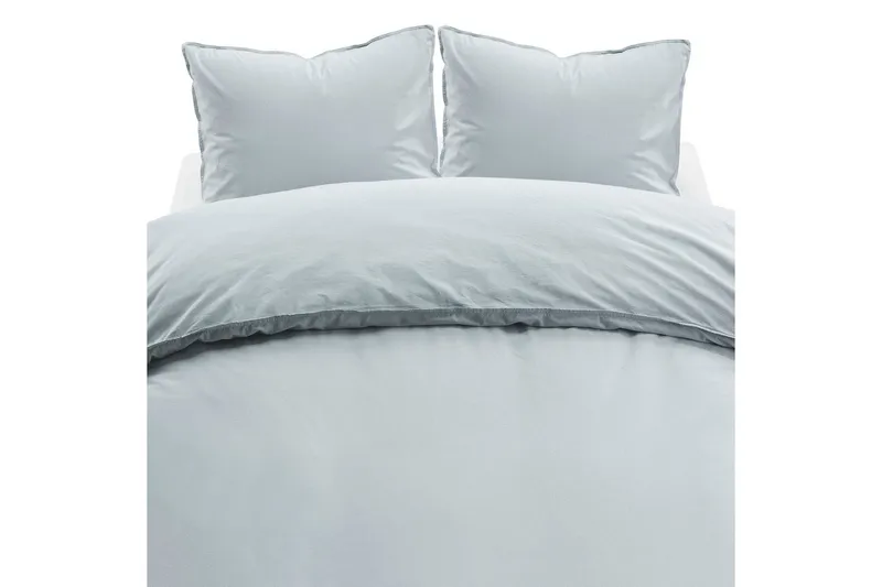 Pussilakanasetti Parisänky Kolmiosainen Humble - Sininen - Kodintekstiilit & matot - Vuodevaatteet - Pussilakanasetti - Pussilakanasetti parisänkyyn