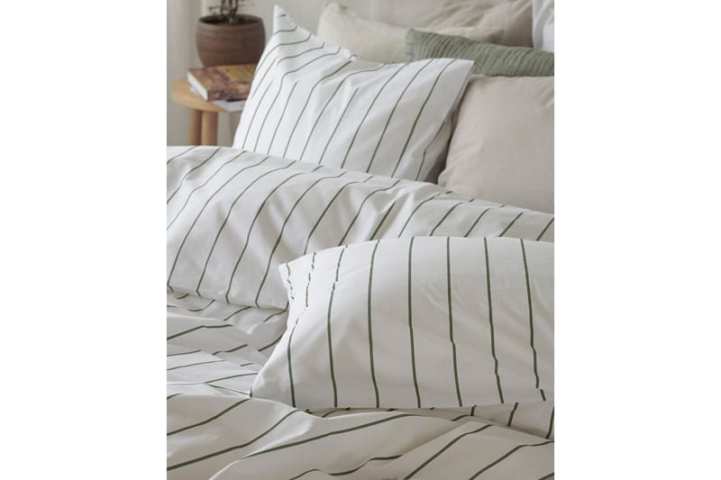 Pussilakanasetti Parisänky Kolmiosainen Saga - Vihreä - Kodintekstiilit & matot - Vuodevaatteet - Pussilakanasetti
 - Pussilakanasetti parisänkyyn