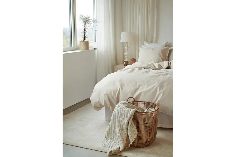 Pussilakanasetti Parisänky Kolmiosainen Humble - Beige - Kodintekstiilit & matot - Vuodevaatteet - Pussilakanasetti
 - Pussilakanasetti parisänkyyn