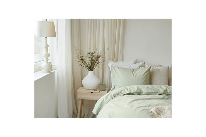 Pussilakanasetti Parisänky Kolmiosainen Humble - Vihreä - Kodintekstiilit & matot - Vuodevaatteet - Pussilakanasetti
 - Pussilakanasetti parisänkyyn