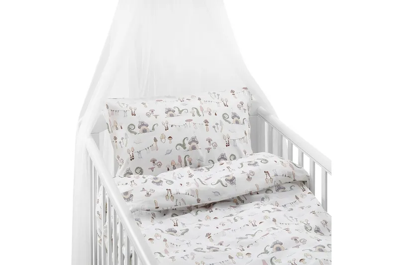 Pussilakanasetti Pinnasänkyyn 2-Osainen Fingal Pastelli, undefined