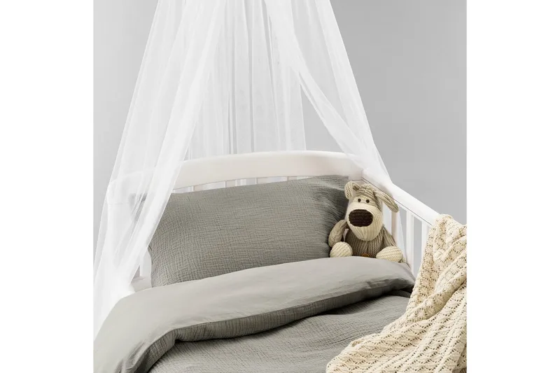 Pussilakanasetti Pinnasänkyyn 2-osainen Rolling - Harmaa - Kodintekstiilit & matot - Vuodevaatteet - Pussilakanasetti
 - Pussilakanasetti parisänkyyn