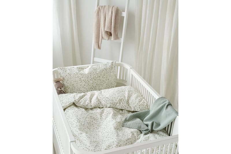 Pussilakanasetti Pinnasänkyyn 2-osainen Hedda - Vihreä - Kodintekstiilit & matot - Vuodevaatteet - Pussilakanasetti
 - Pussilakanasetti parisänkyyn