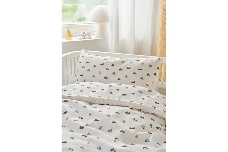 Pussilakanasetti Pinnasänkyyn 2-osainen John Beige - Kodintekstiilit & matot - Vuodevaatteet - Peitto
 - Tuplapeitto