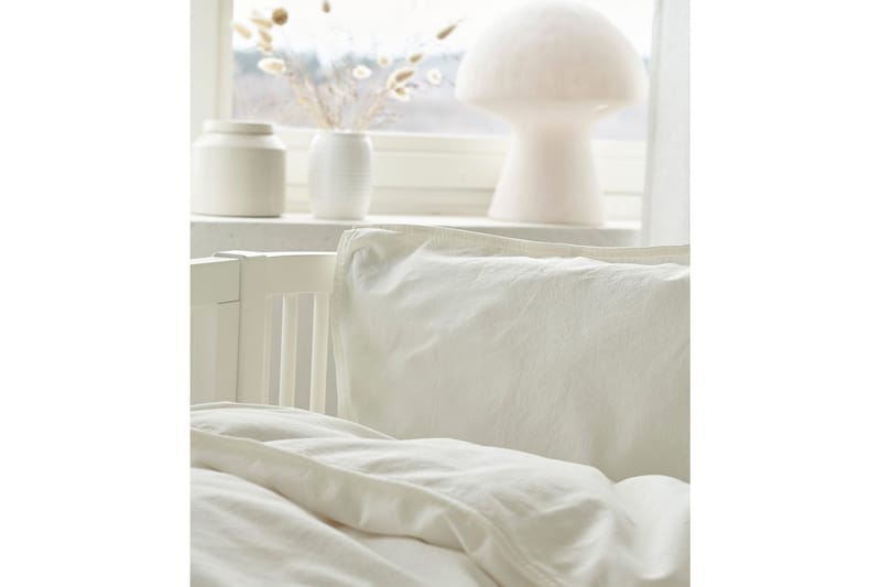 Pussilakanasetti Pinnasänkyyn 2-osainen Nöyrä - Valkoinen - Kodintekstiilit & matot - Vuodevaatteet - Pussilakanasetti
 - Pussilakanasetti parisänkyyn