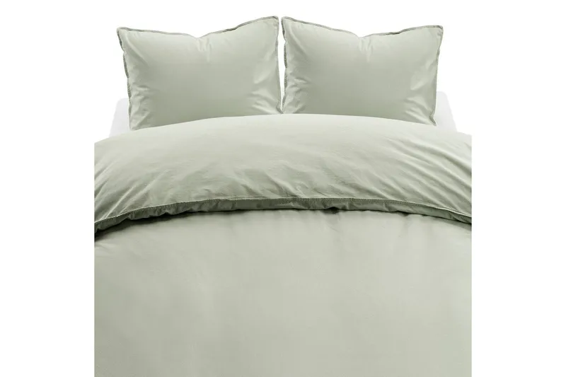 Pussilakanasetti Parisänky Kolmiosainen Humble - Vihreä - Kodintekstiilit & matot - Vuodevaatteet - Pussilakanasetti - Pussilakanasetti parisänkyyn
