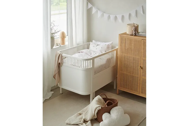 Pussilakanasetti Pinnasänkyyn 2-osainen Alvin Beige - Kodintekstiilit & matot - Vuodevaatteet - Peitto
 - Tuplapeitto