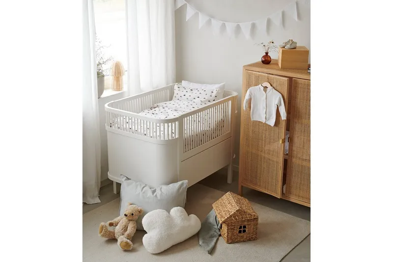 Pussilakanasetti Pinnasänkyyn 2-osainen John Beige - Kodintekstiilit & matot - Vuodevaatteet - Peitto
 - Tuplapeitto