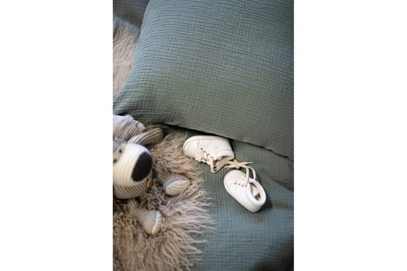 Pussilakanasetti Pinnasänkyyn 2-osainen Rolling - Vihreä - Kodintekstiilit & matot - Vuodevaatteet - Pussilakanasetti
 - Pussilakanasetti parisänkyyn