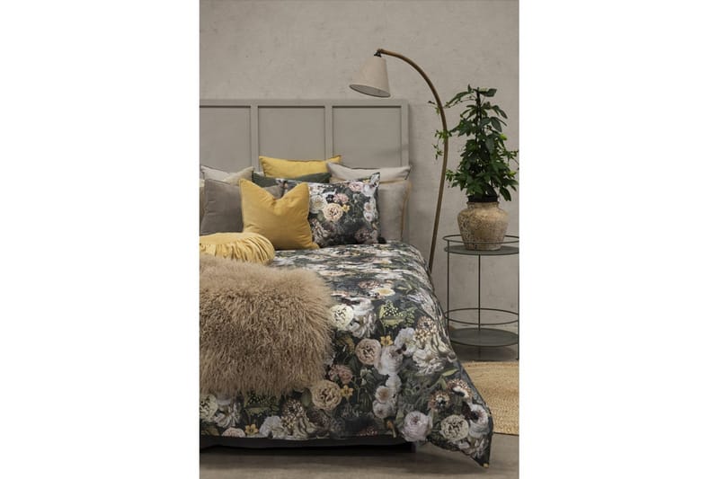 Pussilakanasetti Yhden hengen sänky 2-Osainen Abigail Vihreä - Borganäs of Sweden - Kodintekstiilit & matot - Vuodevaatteet - Pussilakanasetti - Pussilakanasetti yhden hengen sänkyyn