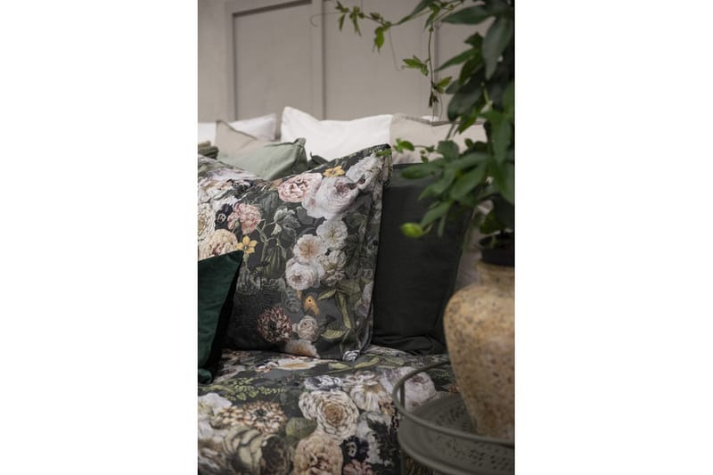 Pussilakanasetti Yhden hengen sänky 2-Osainen Abigail Vihreä - Borganäs of Sweden - Kodintekstiilit & matot - Vuodevaatteet - Pussilakanasetti - Pussilakanasetti yhden hengen sänkyyn