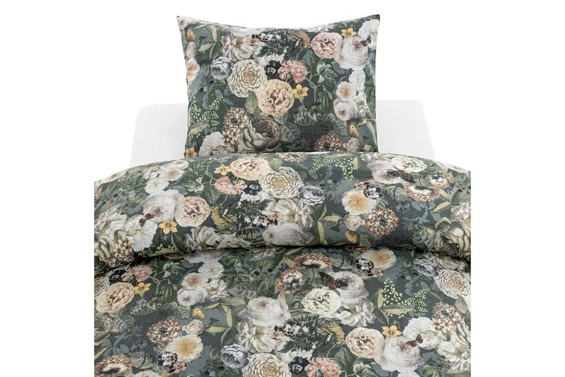 Pussilakanasetti Yhden hengen sänky 2-Osainen Abigail Vihreä, Borganäs of Sweden