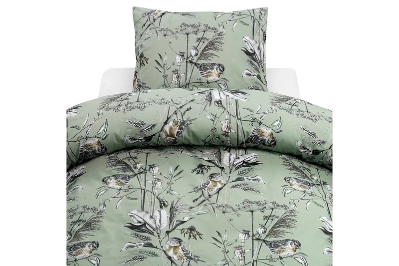 Pussilakanasetti Yhden hengen sänky 2-Osainen Eternity, Vihreä