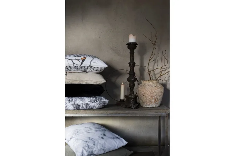 Pussilakanasetti Yhden hengen sänky 2-osainen Marmori Valkoinen - Marmori - Kodintekstiilit & matot - Vuodevaatteet - Pussilakanasetti
 - Pussilakanasetti parisänkyyn