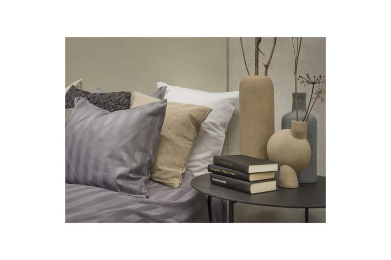 Pussilakanasetti Yhden hengen sänky 2-osainen Satiini - Vaaleanharmaa - Kodintekstiilit & matot - Vuodevaatteet - Pussilakanasetti
 - Pussilakanasetti parisänkyyn