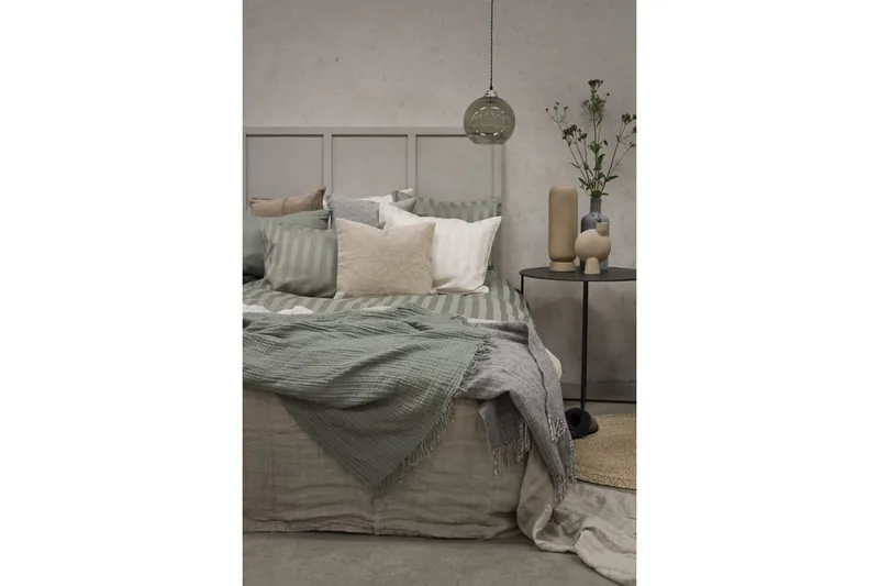 Pussilakanasetti Yhden hengen sänky 2-osainen Satiini - Vihreä - Kodintekstiilit & matot - Vuodevaatteet - Pussilakanasetti
 - Pussilakanasetti parisänkyyn