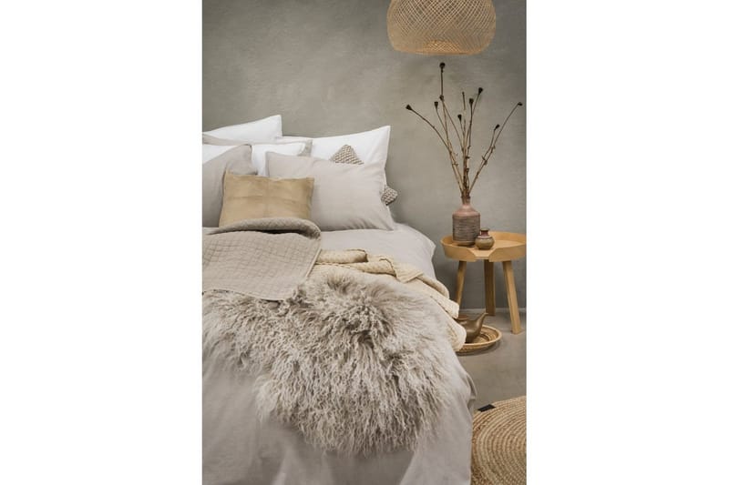 Pussilakanasetti Yhden hengen sänky 2-osainen Pesty - Greige - Kodintekstiilit & matot - Vuodevaatteet