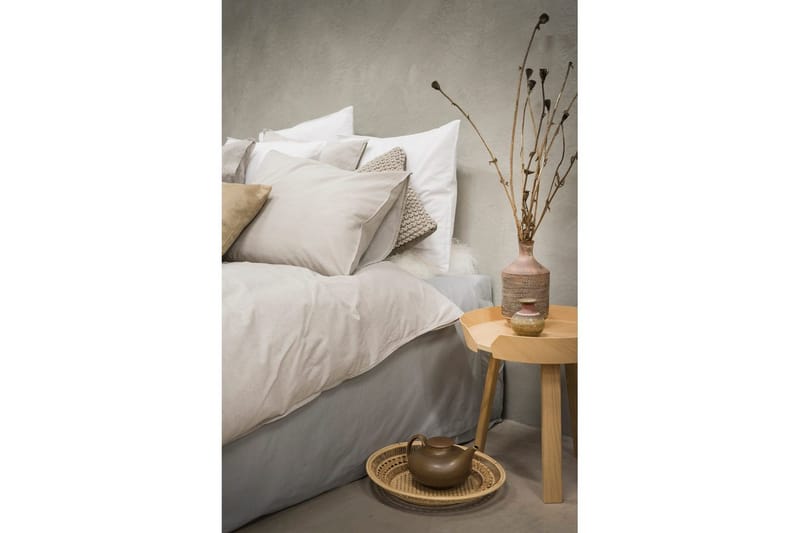 Pussilakanasetti Yhden hengen sänky 2-osainen Pesty - Greige - Kodintekstiilit & matot - Vuodevaatteet
