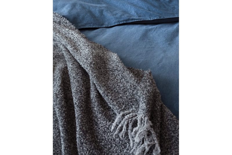 Pussilakanasetti Yhden hengen sänky 2-osainen Pesty - Merensininen - Kodintekstiilit & matot - Vuodevaatteet