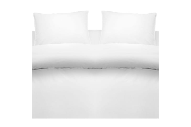 Pussilakanasetti Parisänky 3-Osainen Pestä - Valkoinen - Kodintekstiilit & matot - Vuodevaatteet - Pussilakanasetti
 - Pussilakanasetti parisänkyyn