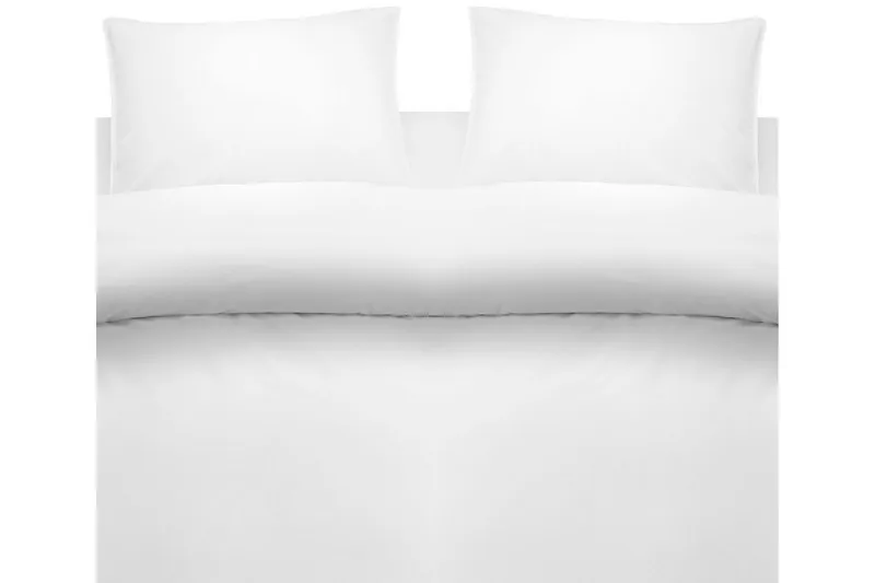 Pussilakanasetti Parisänky 3-Osainen Pestä, Valkoinen