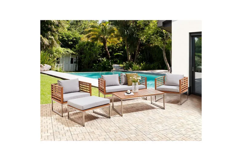 Tyynynpäällinen Bermuda - Puutarhakalusteet - Terassiryhmät - Päälliset