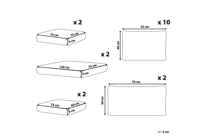 Tyynynpäällinen Maestro II - Puutarhakalusteet - Terassiryhmät - Päälliset