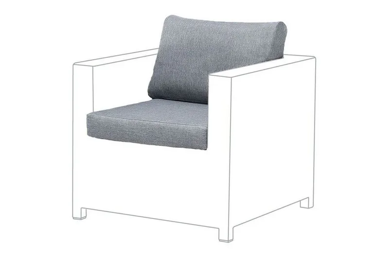 Tyynynpäällinen Milano - Puutarhakalusteet - Terassiryhmät - Päälliset