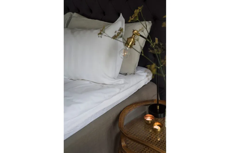 Hotelli Tyynyliina Satiiniraita - 50 x 60 cm - Kodintekstiilit & matot - Vuodevaatteet - Tyynyliina