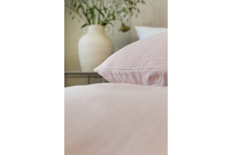 Tyynyliina Rolling 50 x 60 cm - Vaaleanpunainen - Kodintekstiilit & matot - Vuodevaatteet