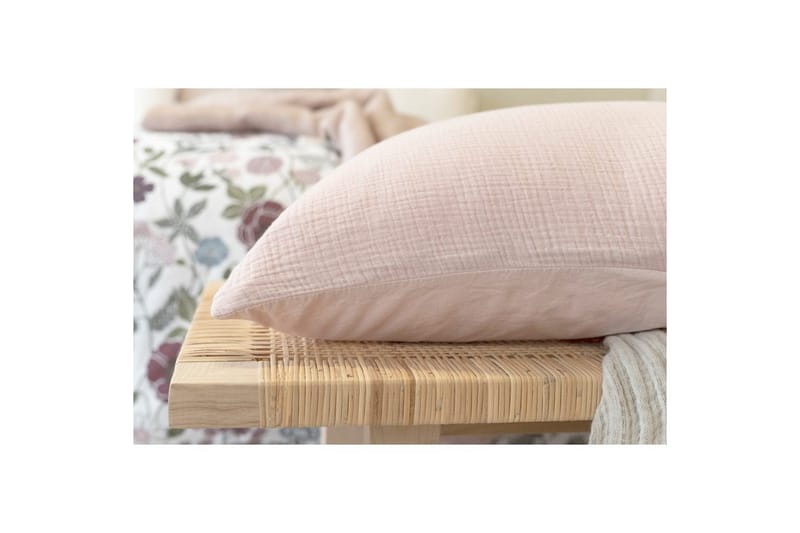 Tyynyliina Rolling 50 x 60 cm - Vaaleanpunainen - Kodintekstiilit & matot - Vuodevaatteet