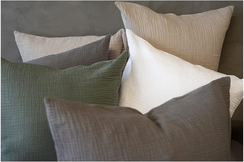 Tyynyliina Rolling 50 x 60 cm - Valkoinen - Kodintekstiilit & matot - Vuodevaatteet