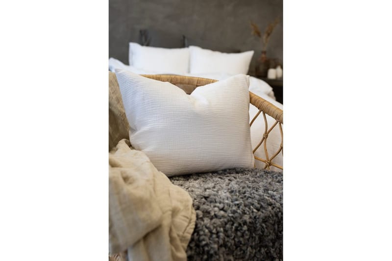 Tyynyliina Rolling 50 x 60 cm - Valkoinen - Kodintekstiilit & matot - Vuodevaatteet